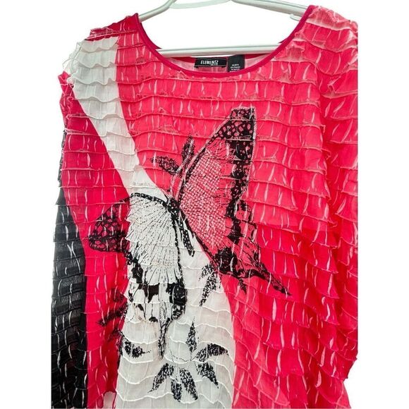 4 blouse  elementz , Boston proper , style by demand size large - Picture 2 of 15